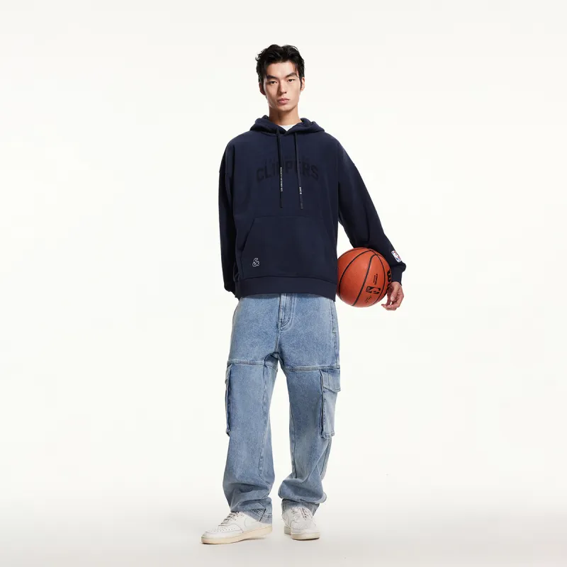 JACK JONES· x NBA Sweatshirt Men's Navy Blue-2