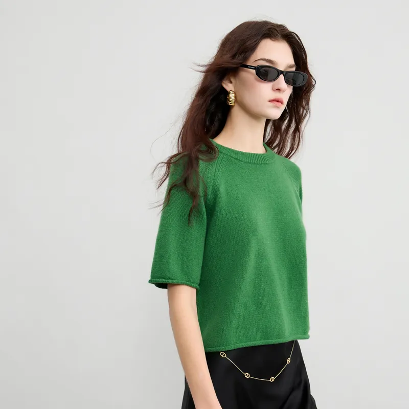 3COLOUR Knitwear Women's Avocado Green-3