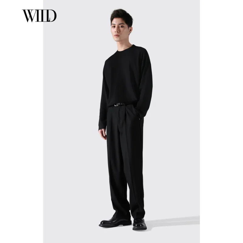 WILD LEADER Suit Trousers Men Black[W0138330]-3