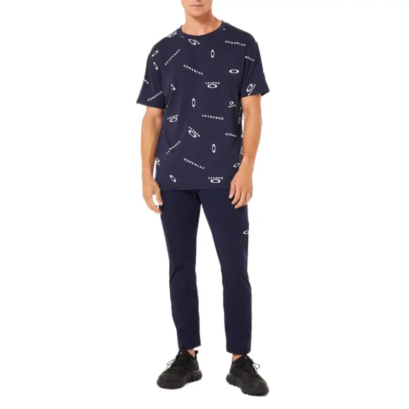 Oakley Enhance QD SS Tee Graphicevo T-Shirt Men's Blue-3