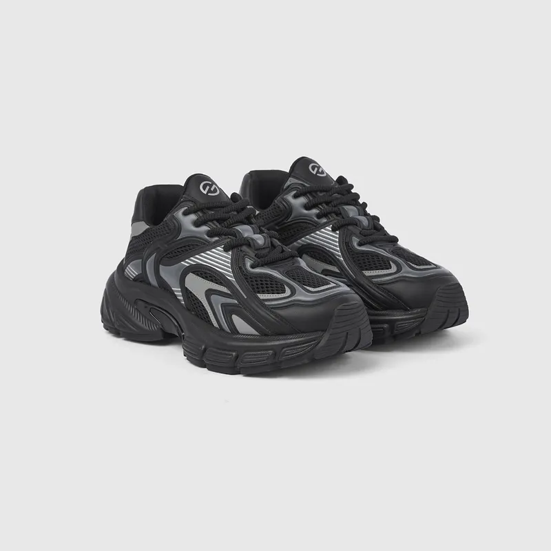 GXG Urban Techwear Cushioning, Slip Resistant, Abrasion Resistant, Breathable Low Top Chunky Sneakers Men's-9