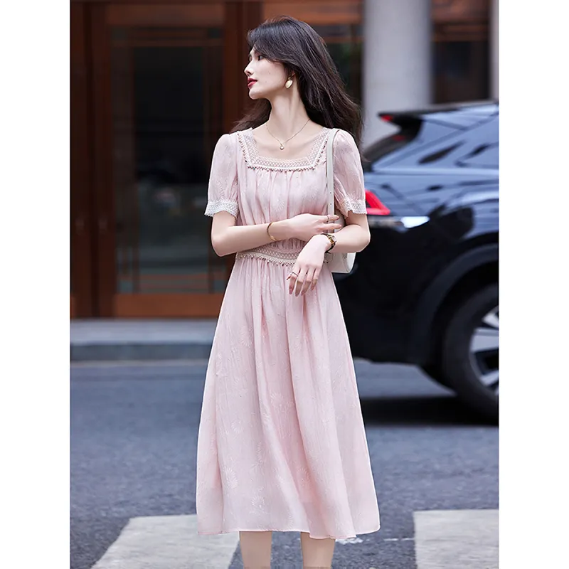 A Paradise For Awakening Short Sleeved Dress Women's-3