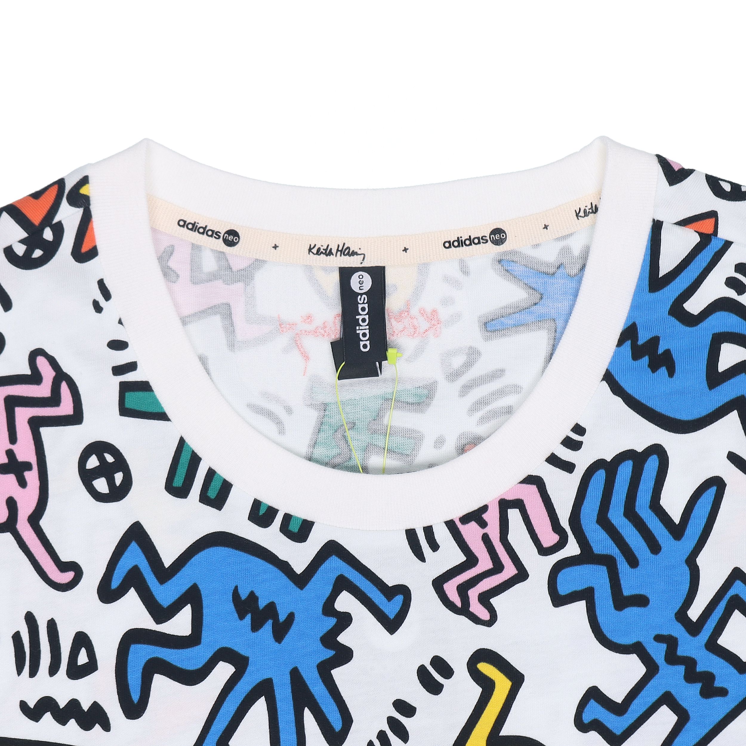 Adidas Keith Haring T-Shirt Men's Black XS - POIZON