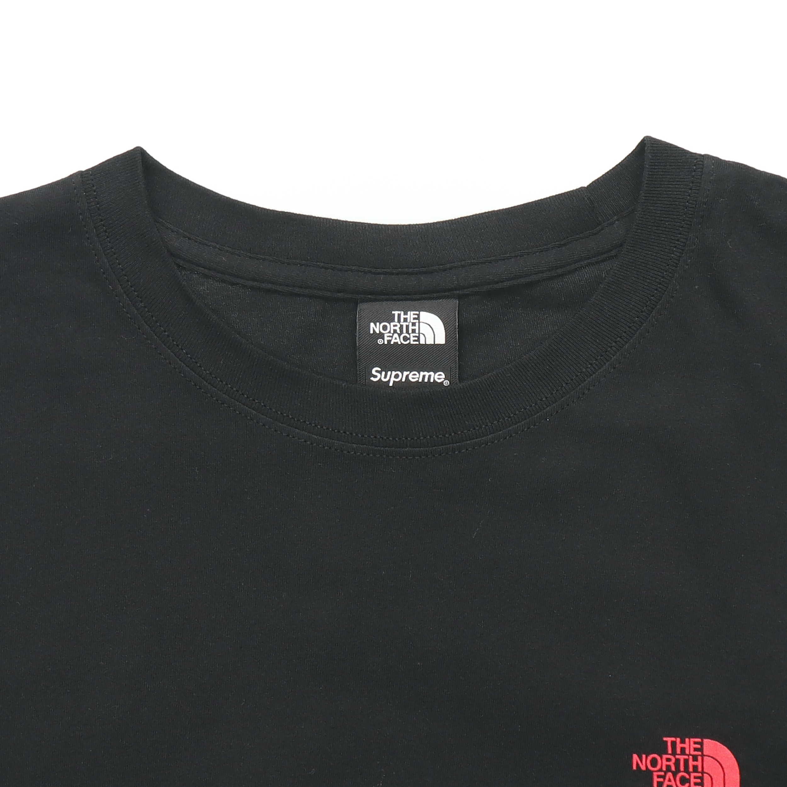 THE NORTH FACE x Supreme ロンT ブラック サイズM