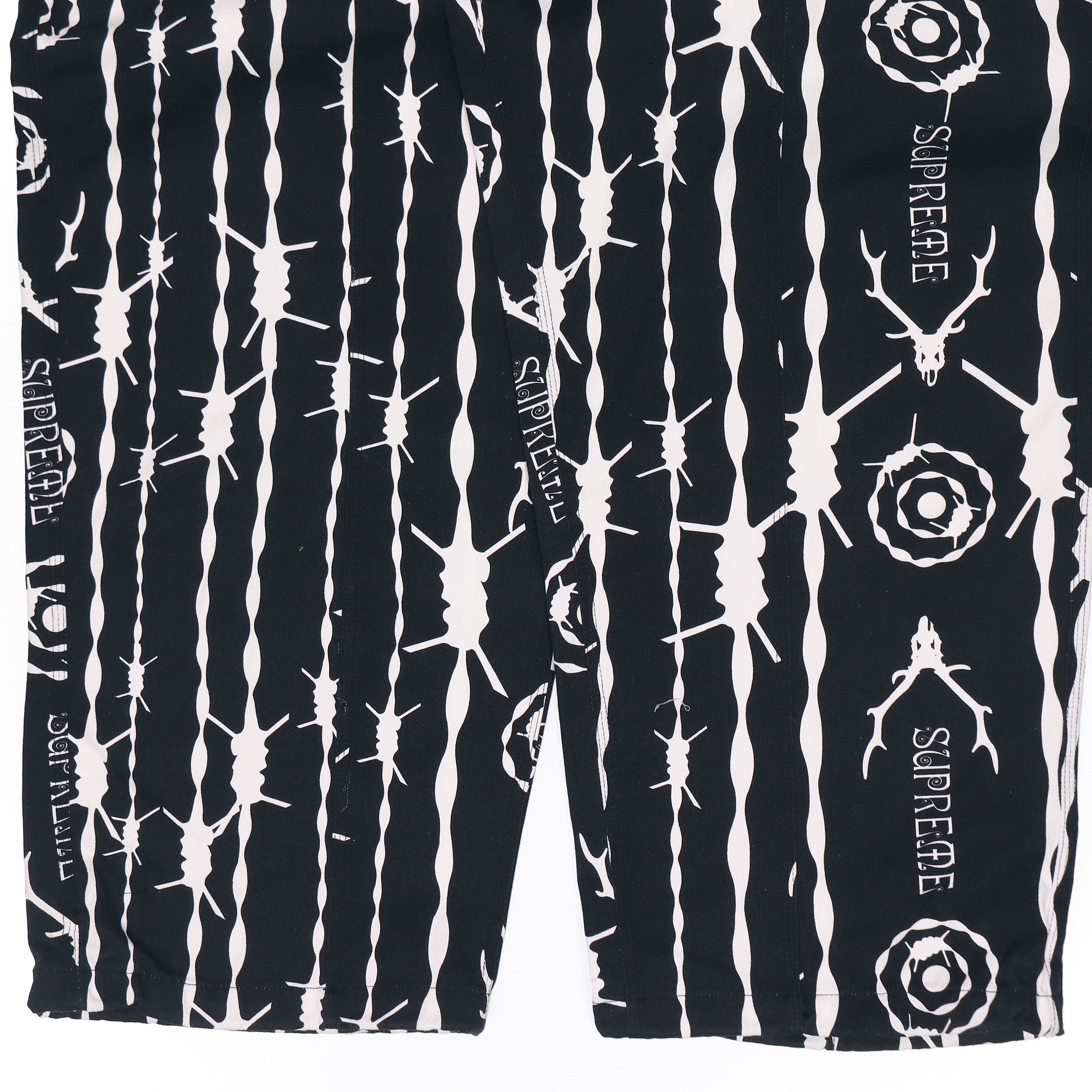 【名入れ無料】 Pant Belted WEST8 SOUTH2 Supreme Black POIZON - M White ジャケット・アウター