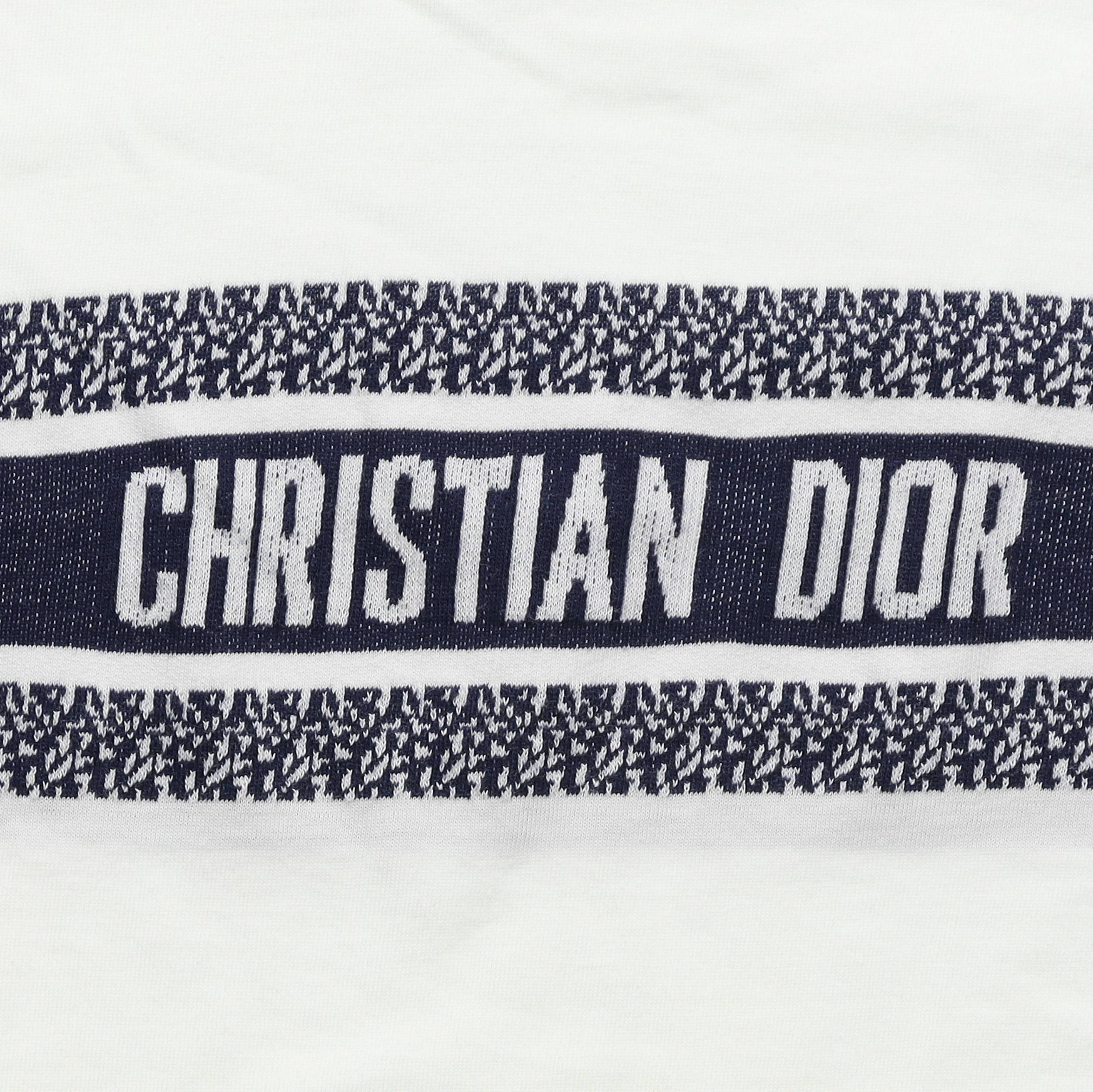 Christian Dior マフラー エンジxカーキ系(総柄) 4202223N0022 Christian Dior T-shirt Black #38 – AMORE Vintage Tokyo