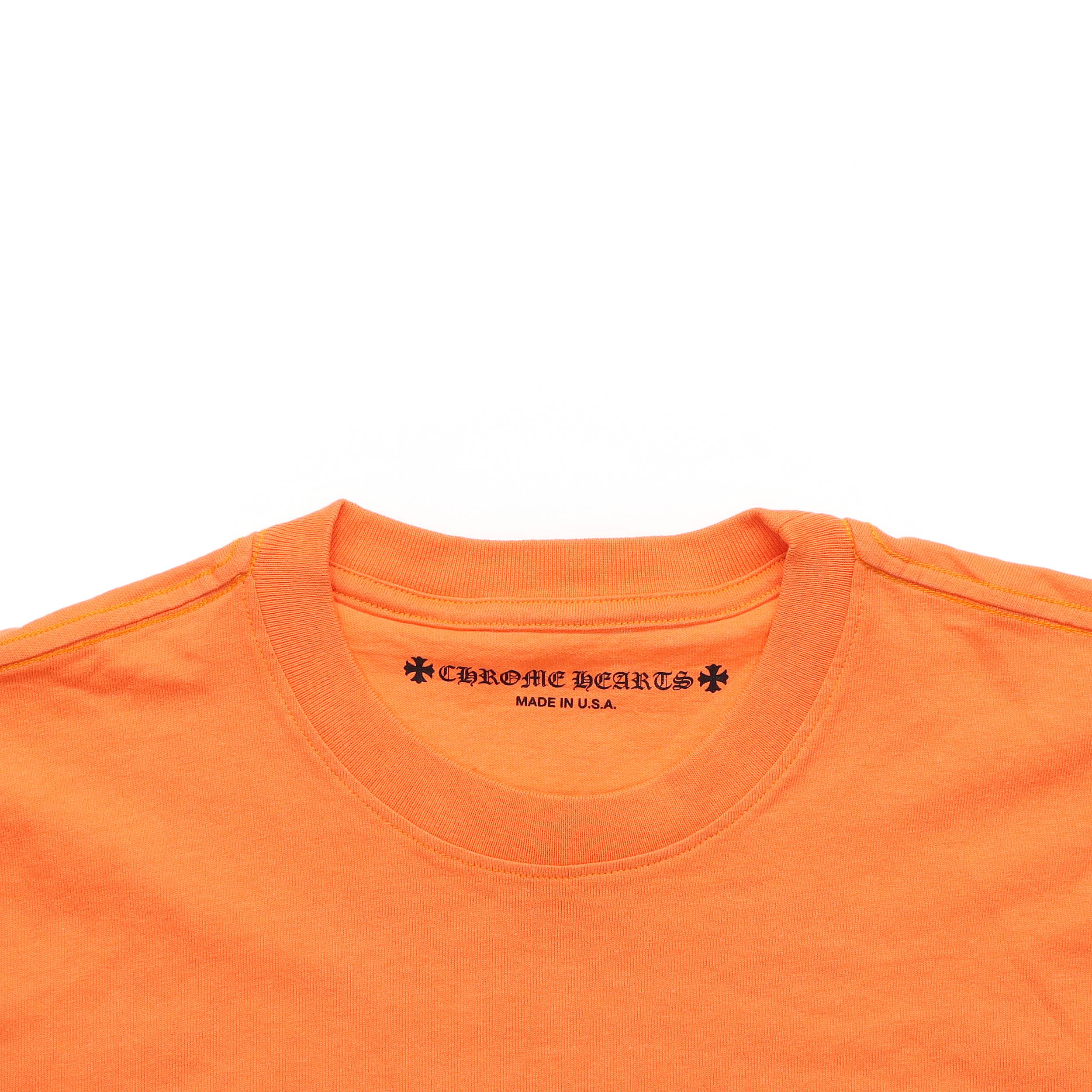 Chrome Hearts Vine Dagger Crewneck Sweatshirt トレーナー Chrome Hearts Vine Dagger Crewneck Sweatshirt Orange/Black