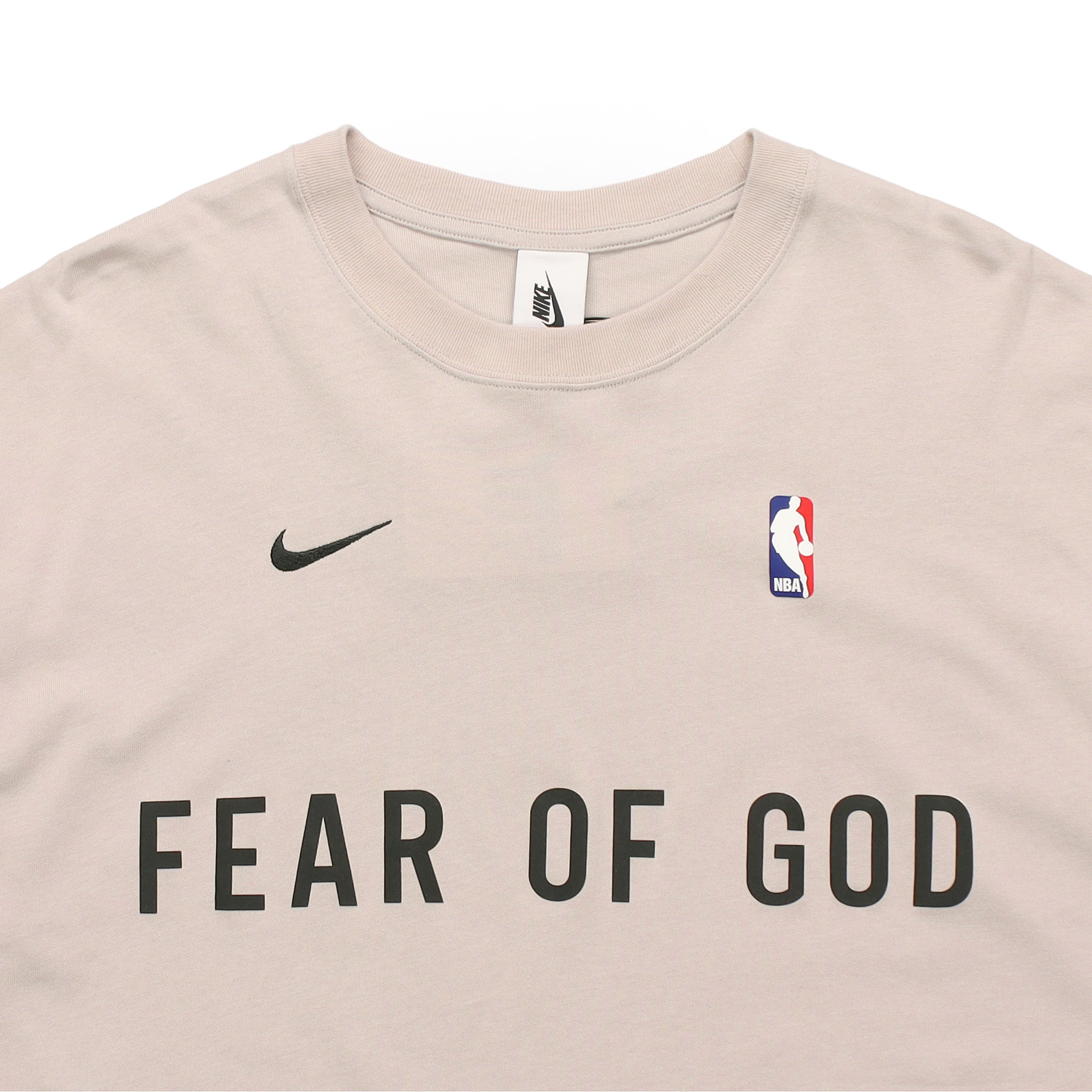 Nike x Fear Of God NBA Warm Up T-Shirt Dark Grey Heather