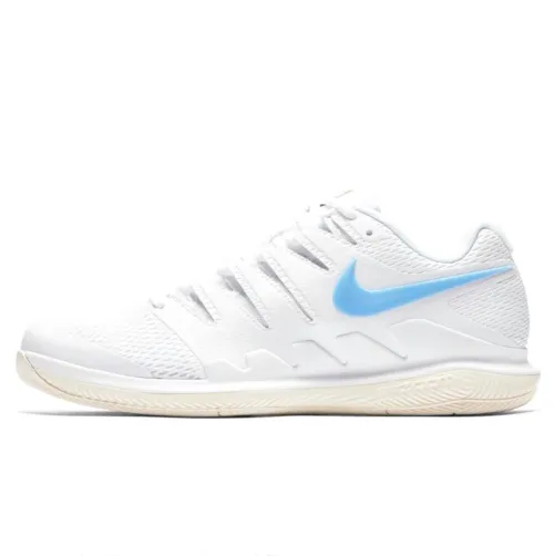 Nike Air Zoom Vapor X Tennis Shoes Men Low-Top White/Blue