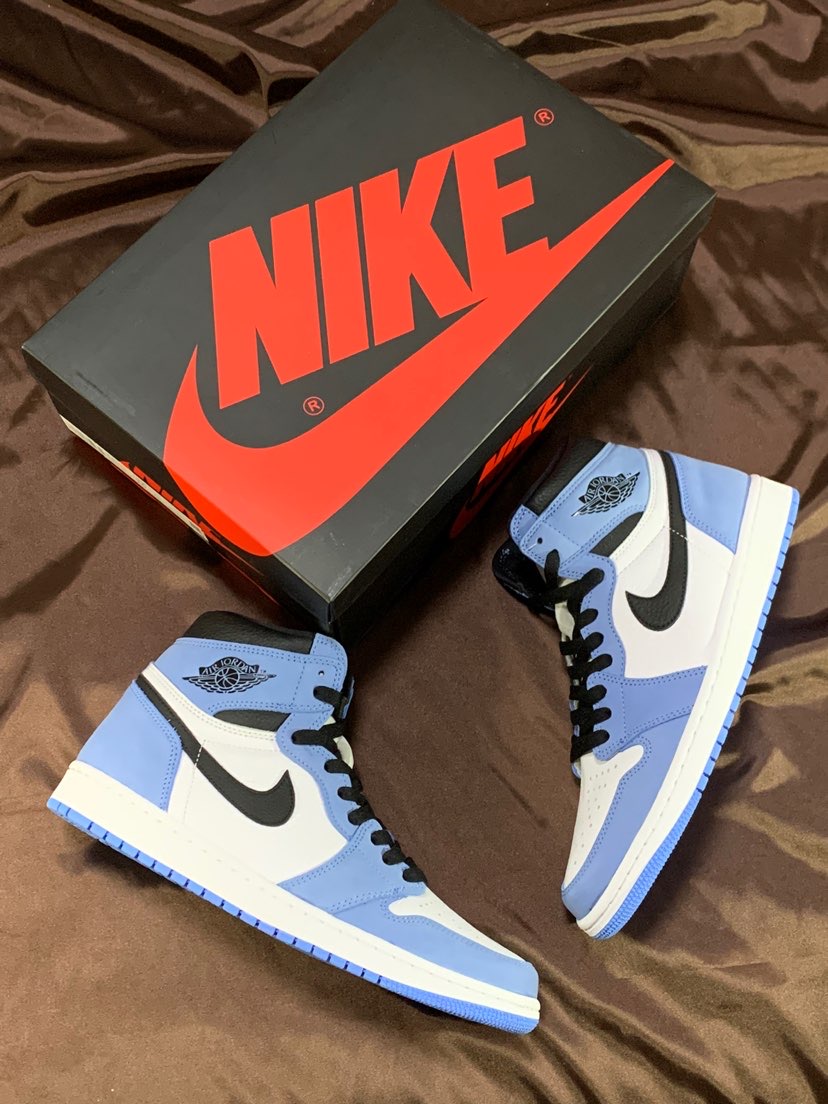 安東　Jordan 1 High OG University Blue Air Jordan 1 Retro High “University Blue” Review + ON FEET