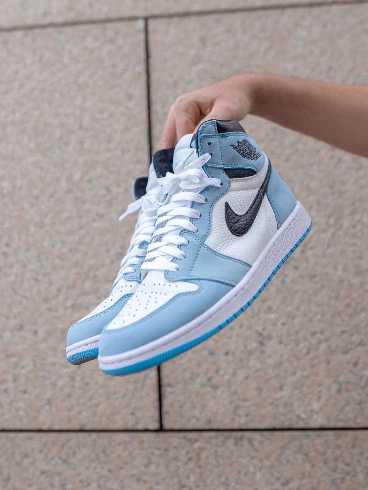 JORDAN 1 Retro High Og University Blue - POIZON JORDAN 1 Retro High Og University Blue - POIZON