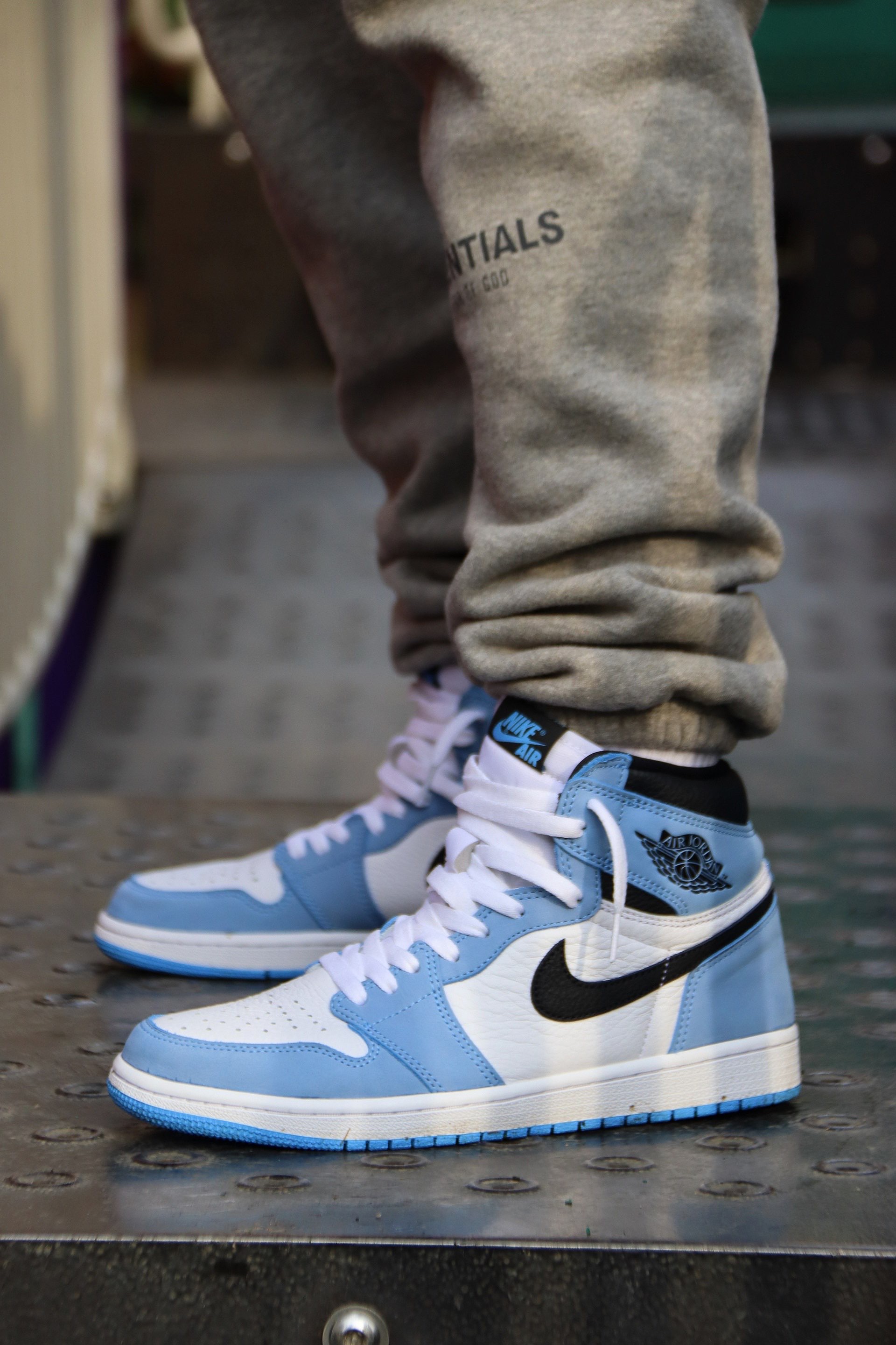 JORDAN 1 Retro High Og University Blue - POIZON