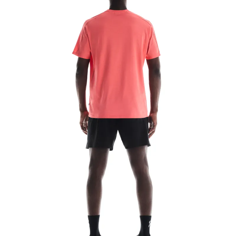 On Focus T SS25 T Shirt Men's Orange Red-2