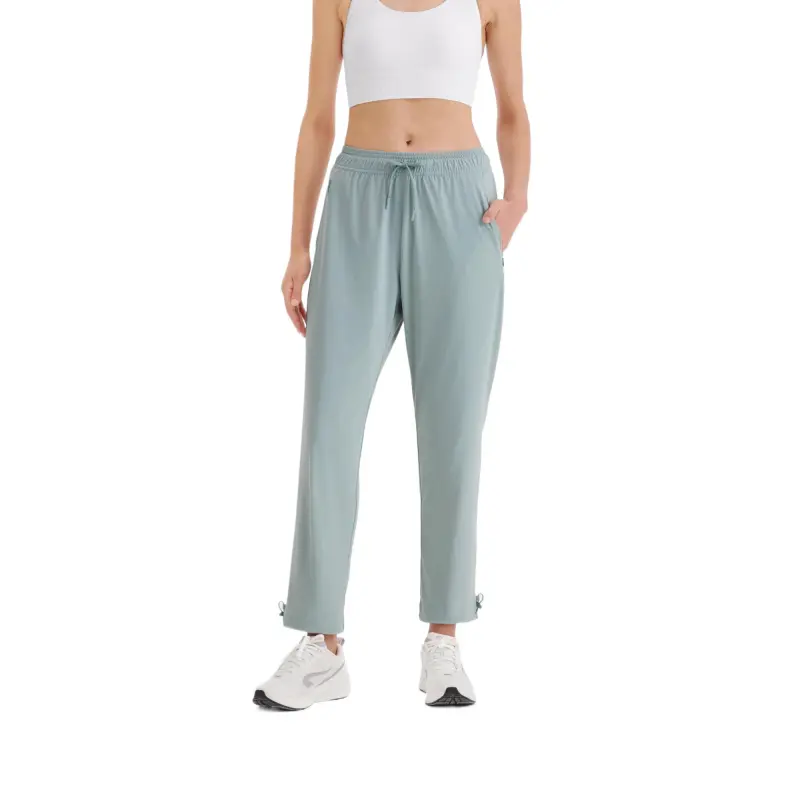 DECATHLON 500 Series KIPRUN Casual Pants Women's Cyan Jade-1