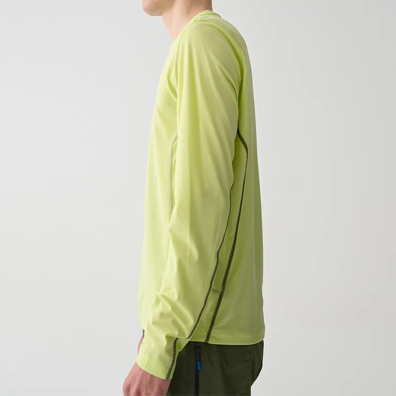 MAAP Alt_Road Tech LS Tee Cycling Clothing Men's Shadow Yellow-1