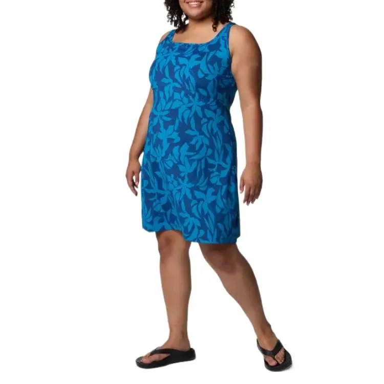 Columbia PFG Freezer Sleeveless Dress Women's Blue-3