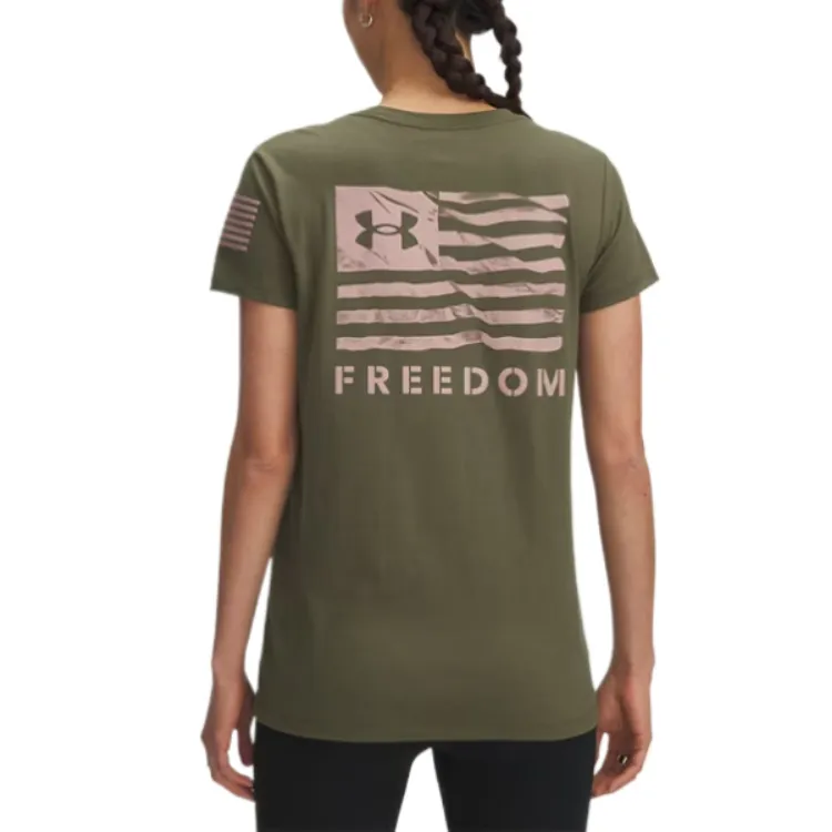 Under Armour Freedom Banner Regular T Shirt Women's-1