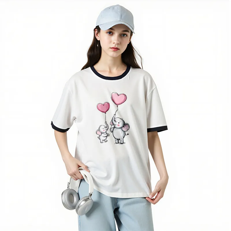 FAIRWHALE T Shirts Women's-3