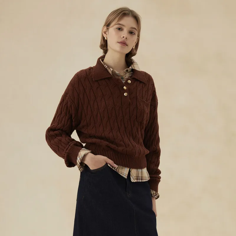 E.land Sweaters Women's-7