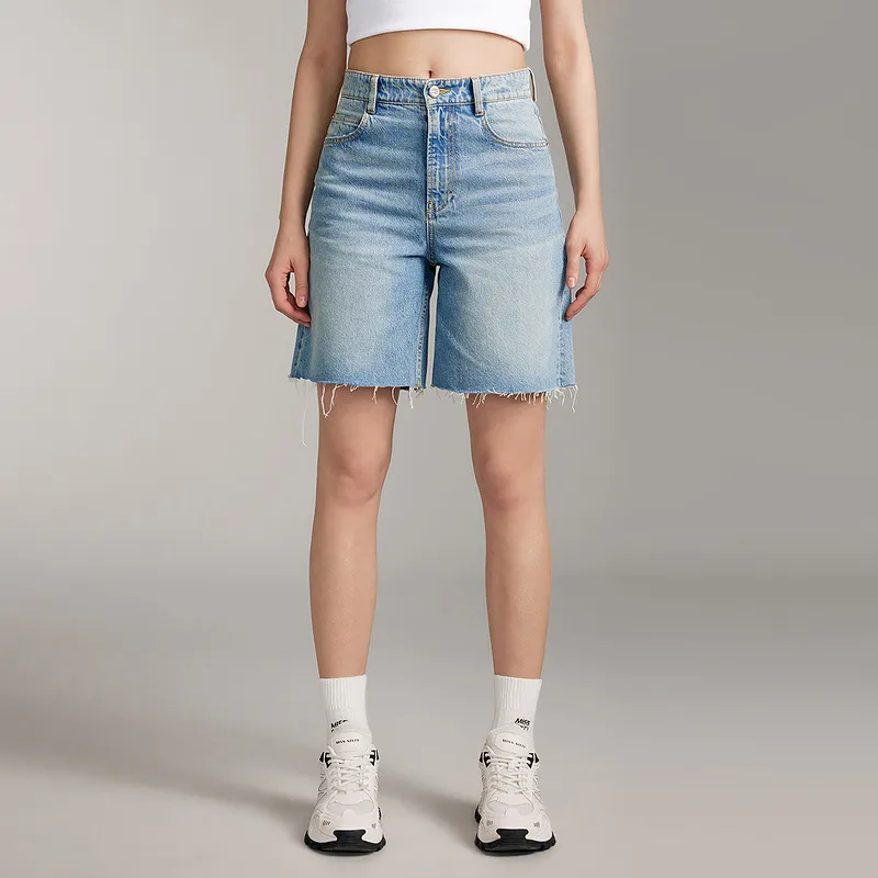 Miss Sixty Denim Shorts Women's Light Blue-2