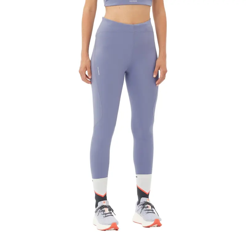 SALOMON SHKout Core Athletic Trousers Women's Blue Granite-1