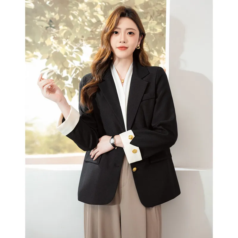 Like The Age Of Water Business Suit Women's Black-0