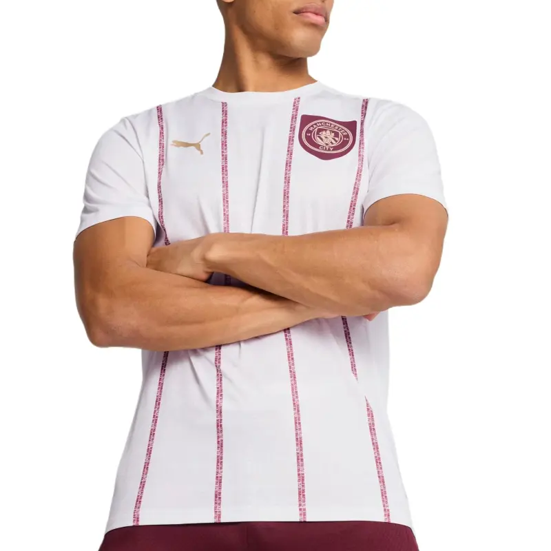 PUMA Manchester City Soccer Jersey Men's White-2
