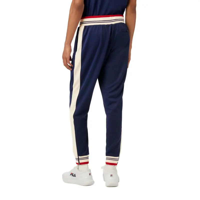 FILA Performancesettanta Iconic Heritage Stripe Casual Pants Men's Marine Blue 488-2