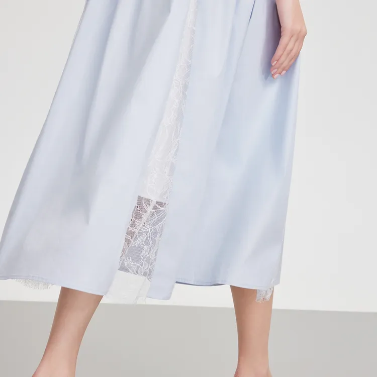 ELLE Sleeveless Dresses Women's Blue-5
