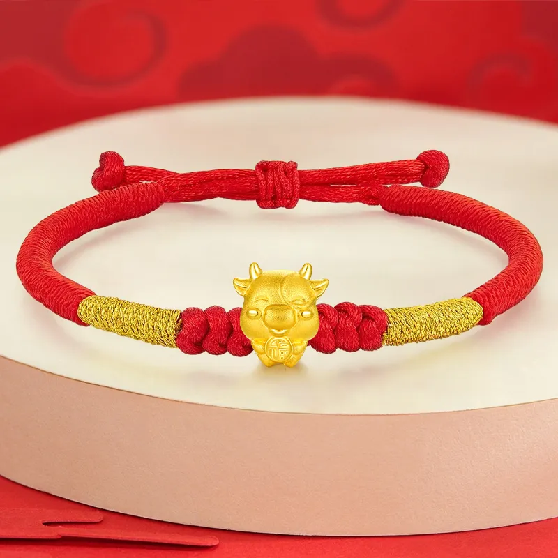 YASHENGZHUBAO Gold Bracelet Kids-12