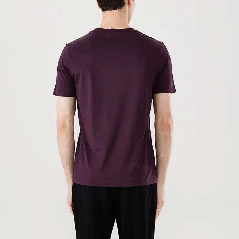 ANDREW MACKENZIE T Shirt Men's Dark Purple-3