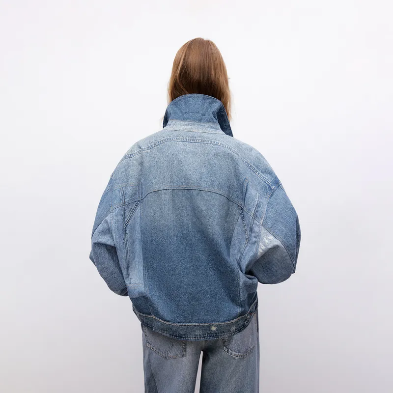ONLY Denim Jacket Women's Vintage Blue-4