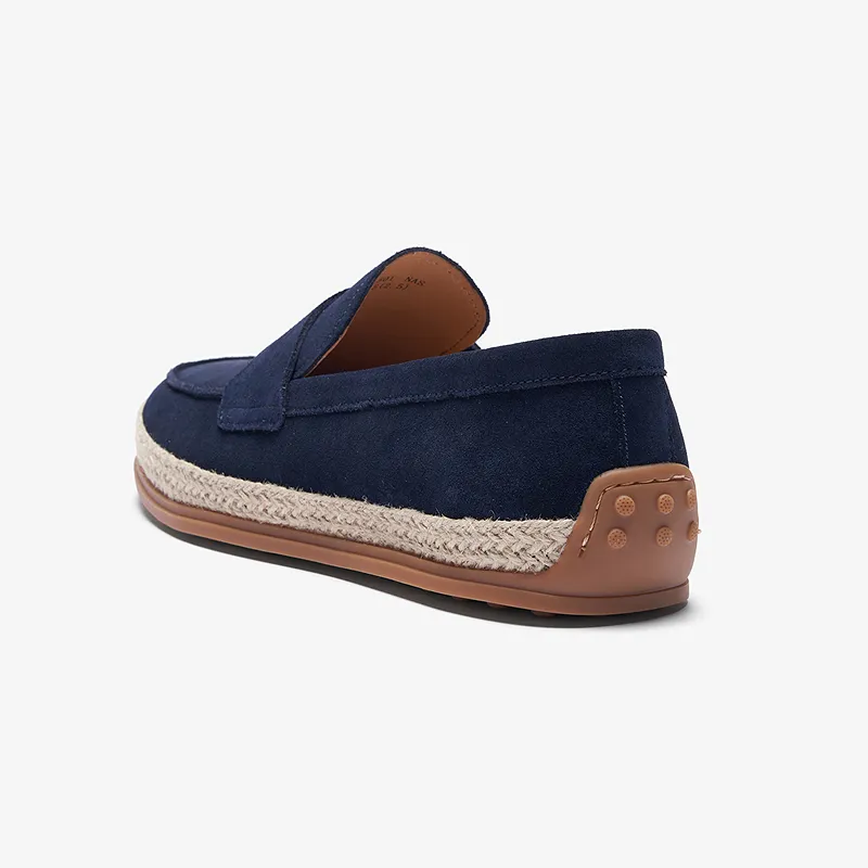 Le Saunda Loafers Men's Solid Color-2