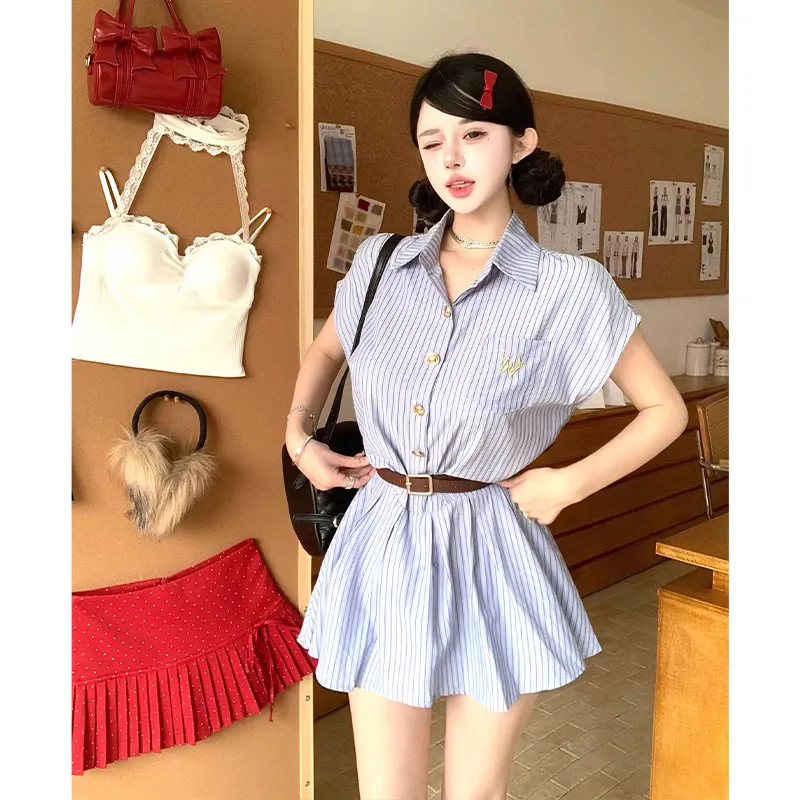 SNZX Short Sleeved Dress Women's-3