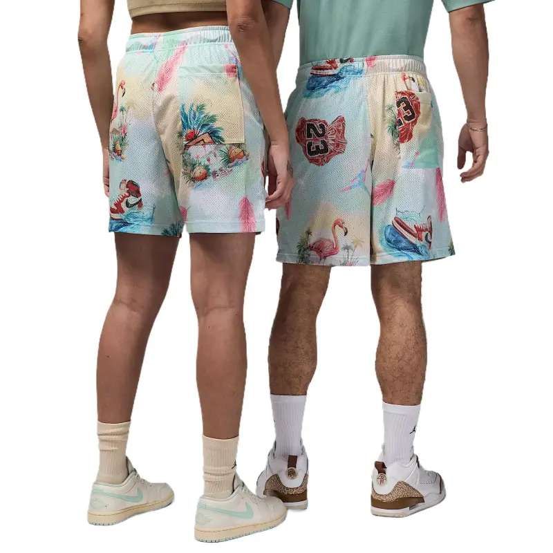 Jordan Essentials Men's Printed Mesh Shorts-4