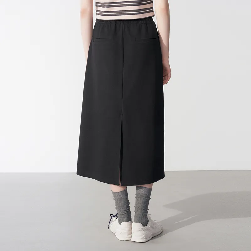 LEDIN Casual Long Skirt Women's Raven-5