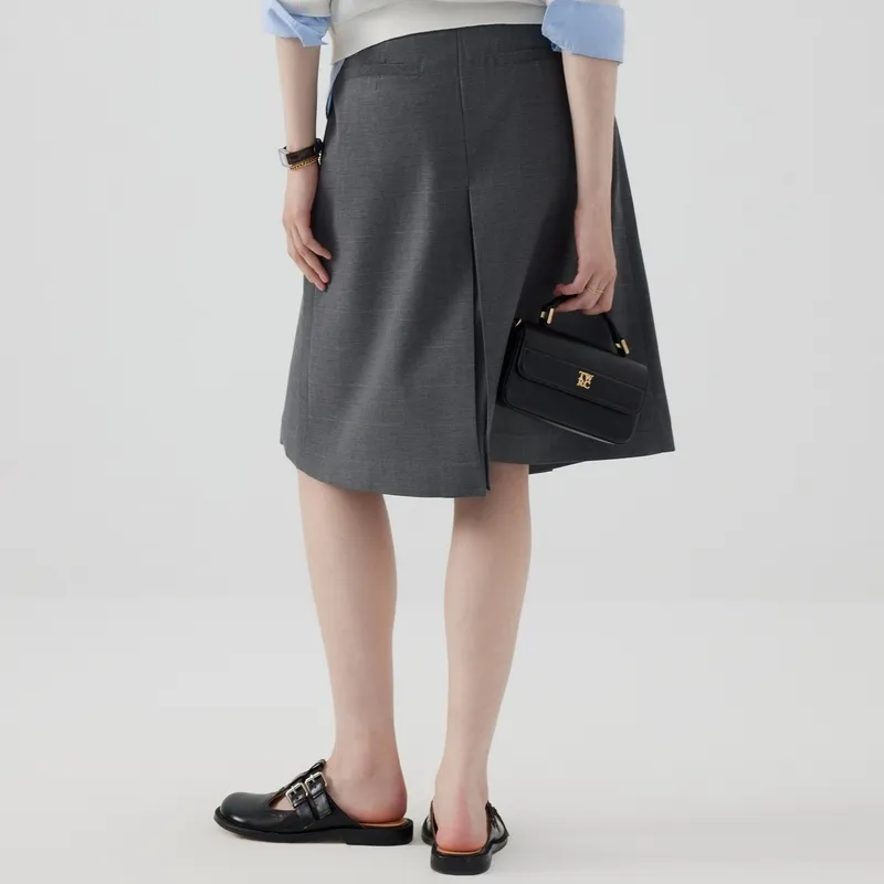 Teenie Weenie Casual Short Skirts Women's Gray-3