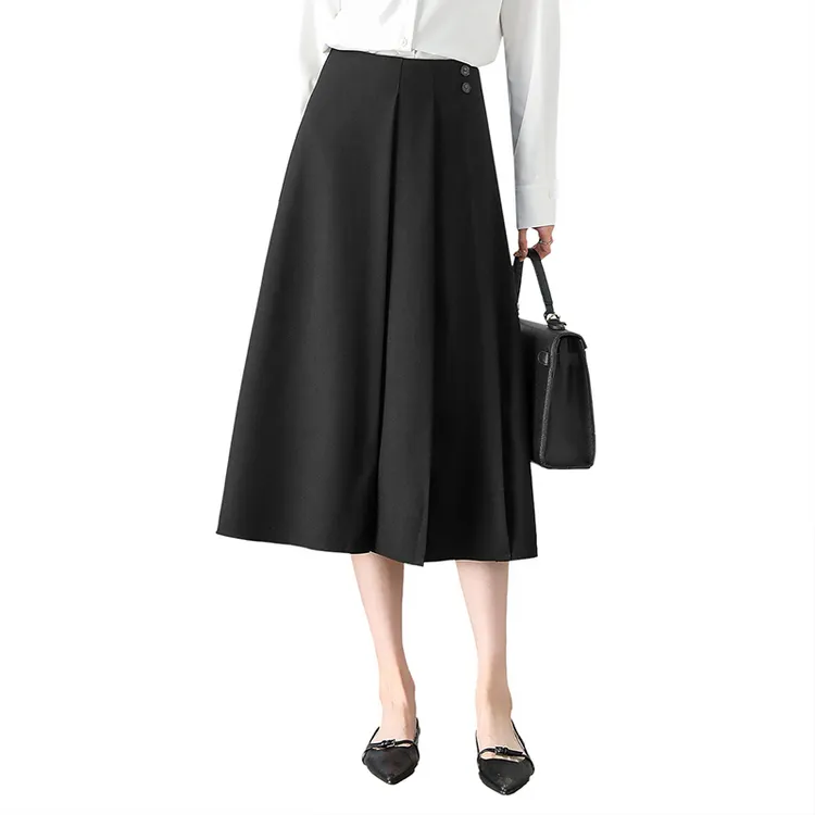SENTUBILA Casual Long Skirts Women's-14