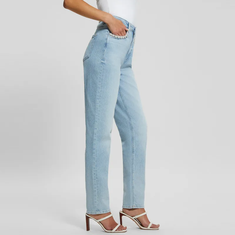 GUESS Jeans Women's Light Blue-3