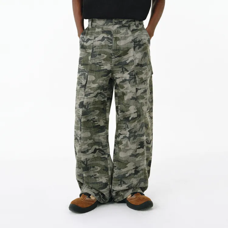 FPA Cargo Pants Unisex Camouflage-1