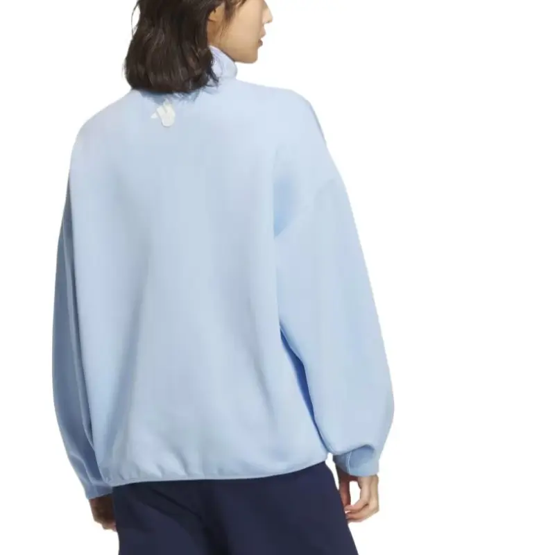 Adidas Sportswear Burberry Sweatshirt Women's Sky Blue-2