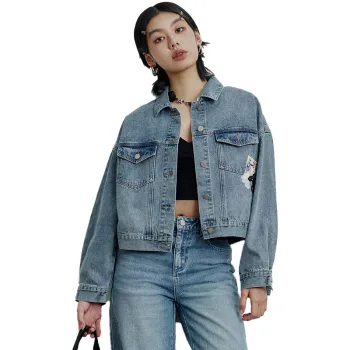 ELF SACK Denim Jackets Women's