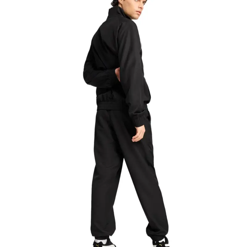 PUMA WOVEN Piping Tracksuit Men Casual Sportswear Men's Black-3