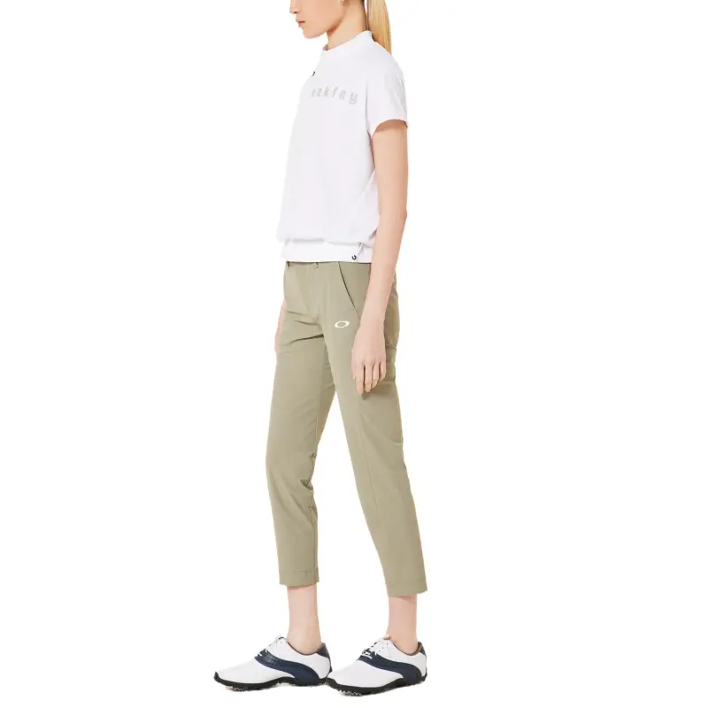 Oakley Elevate Squeeze Hem Mock Shirt Women's White-6