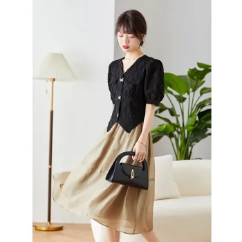 Love Elaine Skirt Set Women's Black