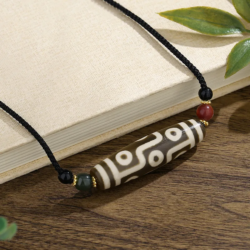 YASHENGZHUBAO Agate Jade Necklaces Unisex-2
