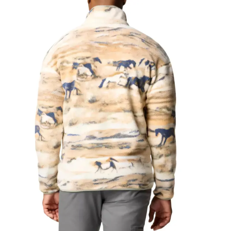 Columbia Helvetia Sweater Men's Lemon Washable Travel-1