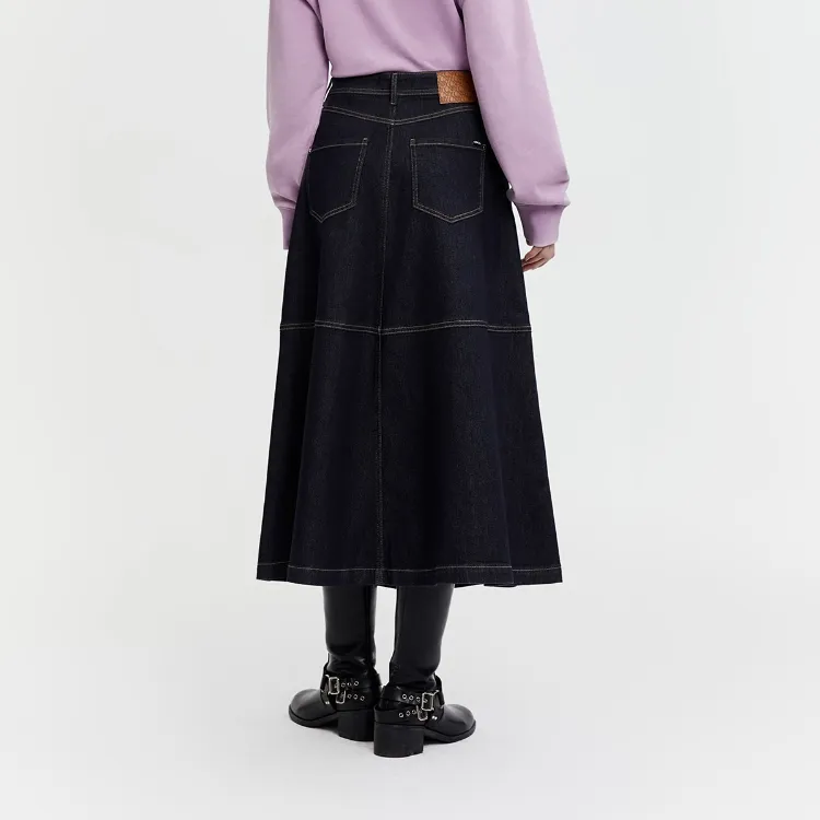 ONLY Denim Long Skirts Women's-7