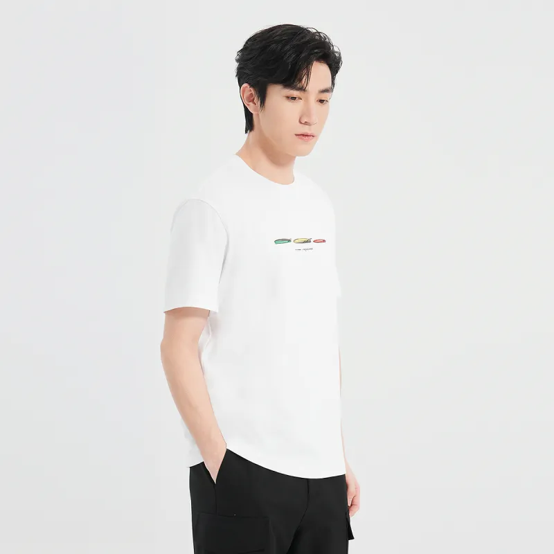 LESS IS MORE T Shirts Men Ecru 25XTX4181K-3