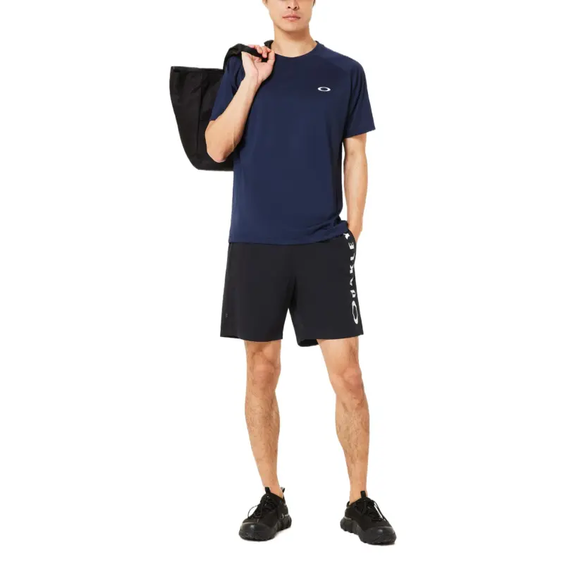 Oakley Enhance SS Practice Tee T Shirt Men's Dark Blue-4